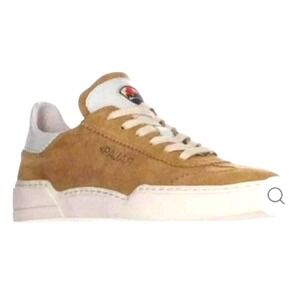 PAJARI Geda Italian Vesuvio Suede Leather‎ Sneakers Shoes Women's Size 7.5